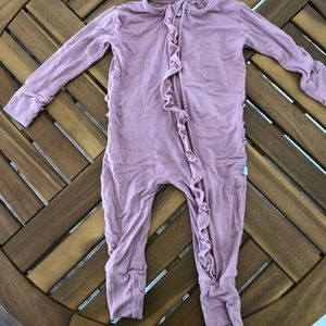 Posh peanut baby girl onesie